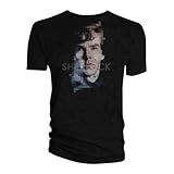 T-Shirt # M Ladies Black # Sherlock Pix