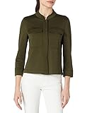 GERRY WEBER Womens 3/4 Arm Blazer, Olive, 46