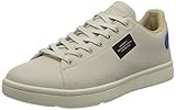 Superdry Mens Vintage Tennis Trainer Sneaker, Off White/Cobalt,44 EU