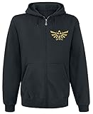 The Legend of Zelda Crest Männer Kapuzenjacke schwarz L