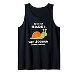 Joggen Sport Laufen Joggen Lustige Sprüche Tank Top