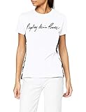 Replay Damen W3310L.000.20994 T-Shirt, Weiß (001 White), XL