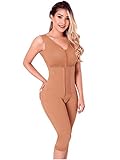 Sonryse PS052 Kompressions-Kleidungsstücke nach einer Fettabsaugung Fajas Colombianas, mokka, XX-Larg
