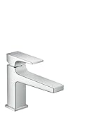 hansgrohe Wasserhahn Metropol (Armatur mit Auslauf Höhe 100 mm und Push-Open Ablaufgarnitur) C