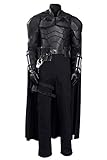 Enhopty Superheld Wayne Pants Cloak Cape Outfits Halloween Carnival Suit Cosplay Costume Herren L