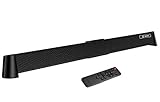 Soundbar 2.1 Kanal SIXGO Soundbars Lautsprecher Soundsystem Bluetooth mit Stereo Bass für TV (mit AUX USB Optischer Anschluss) Heimkino Handy Laptop Computer Party (31 Zoll, Rosarot)