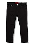 Pierre Cardin Herren Lyon Voyage Denim Jeans, Schwarz, 36W /32L