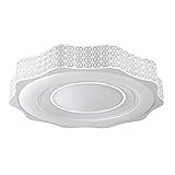 Deckenleuchten Led Wohnzimmer Dimmbar Mit Fernbedienung Deckenlampe Schlafzimmer Gang Esszimmer 45Cm Trichromatisches Licht Anti-Kupfer-Geldlamp