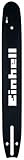 Original Einhell Ersatzschwert 25 cm Kettensägen-Zubehör (passend für Akku-Kettensäge GC-LC 18/25 Li und GE-LC 18/25 Li, 25 cm Länge)