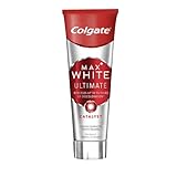 Colgate Zahnpasta Max White Ultimate Catalyst, 75ml - Whitening Zahncreme zur effektiven Zahnaufhellung mit Whitening-Technolog