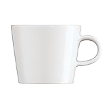 Arzberg Cucina Kaffeetasse, Obertasse, Kaffeebecher, Kaffee Tasse, Becher, Basic White, Porzellan, 220 ml, 42100-590003-14772