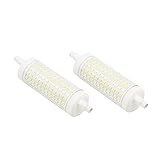 R7S LED 118mm Dimmbar 20W, 2500LM, Warmweiß 3000K, Ersetzt R7S J118 150-200W Halogenstab, 360-Grad-Licht, Keramik Stablampe R7S 118mm LED Dimmbar für Deckenlampe, 2er-S