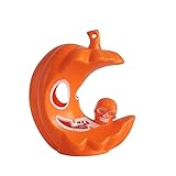 Halloween Deko Kürbis Kerzen Lichter, Halloween Candle Lights Scary Skeleton Lights LED Lights Pumpkin Lights,Batteriebetrieb