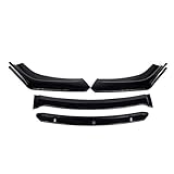 Body Kit Splitter Lip Spoiler Diffusor, Für A3 A4 A5 A6 A7 A7 A8 Q3 Q5 Q7 RS5 RS6 RS7 S3 S4 TT Alle Modelle Auto Vorderen Stoßfänger Lip