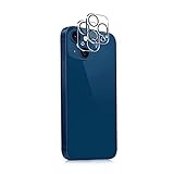 Kameraschutz Linse Schutzfolie Kompatibel mit iPhone 13 Serie Handy Kamera Protector Panzerglas Objektiv Glas HD Kameraschutz Siebdruck Linsenfolie Anti Kratz Siebdruck Rückfolie MuSheng