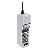 1,54-Zoll-Bildschirm-Handy, 32 MB + 32 MB Dual-Karten-Retro-Stil-Bar-Telefon für ältere Menschen, 4800-mAh-Bar-Telefon-Unterstützung Bluetooth, 8 W Pixel-Kamera(grau)