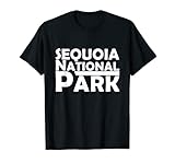 Sequoia US-Nationalpark Vintage-Kalifornisches Souvenir T-S