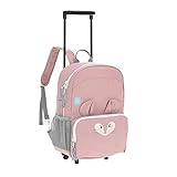 LÄSSIG About Friends Trolley Rucksack 2 in 1 Kinderkoffer Rucksack 25x16x39 cm C