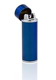 TESLA Lighter T02 Lichtbogen Feuerzeug, Plasma Single-Arc, elektronisch wiederaufladbar, aufladbar mit Strom per USB, ohne Gas und Benzin, mit Ladekabel, in Edler Geschenkverpackung, B