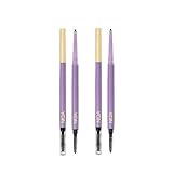 NIQA 2-in-1 Augenbrauenstift Mocca Duo Set, Wasser-& wischfest für natürliche & perfekt definierte Augenbrauen, Lange Haltbarkeit, Dermatologisch getestet, Tierversuchsfrei & Vegan, Made in Germany