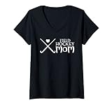 Damen Feldhockey-Mom T-Shirt mit V
