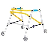 GFYWZ Leichte Lauflernhilfe Mit Rädern Für Kinder Kinder, Rehabilitationshilfs Gehhilferahmen Mobilitätshilfe,XL