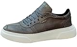 Knack 222 Herren Schuhe Freizeitkleidung Mode Alltagsschuhe | Leicht Atmungsaktiv Business Casual Walking Schuhe | Grau, grau, 41 1/3 EU