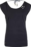 Ragwear Damen Greta T-Shirt blau L