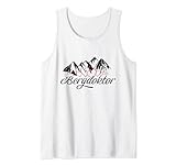 Bergdoktor Berge Alpen Apres Ski Skifahren Snowboarden Tank Top