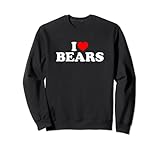 I Love Bears T-Shirt I Heart Bears Shirt I Love Bears Sw