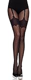 Merry Style Damen Strumpfhose MS 262 40 DEN (Schwarz, L (40-44))