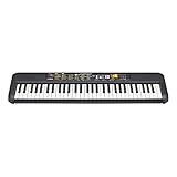 Yamaha PSR-F52 Digital Keyboard, schwarz – Kompaktes digitales Keyboard für Einsteiger mit 61 Tasten, 144 Instrumentenklängen und 158 Begleit-Sty