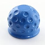 Guanwen Universal 50mm Tow Bar Ball Cover Cap Ball Hood for Anhänger Schutz Autozubehör Reparaturwerkzeug Gummisäure Alkali Widerstand Auto DIY Dekoration Aufkleber (Farbe : Blue 1pcs)