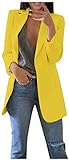 GDEVNSL Women Coat and Jacket Promotion Sale Women Autumn Winter Long Sleeve Office Coat Cardigans Suit Long Jacket Plus Size Winter Warm Overcoat Hooded Jacket Parka Outwear UK S