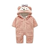 Thicken One Piece Baby Kleidung Neugeborene Baby Klettern Kleidung Herbst und Winter 2021 Neu, rose, 90