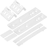 Kenekos - 2x Türmontageset Schleppscharnier kompatibel mit Kühlschrank AEG. Ersetzt Original-Ersatzteilnummer 2230349041, 223034904. Passend auch wie Küppersbusch 430922, Juno, Zanker, Z