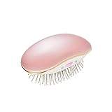 DJYQZQCC Ionische Haarbürste,Ionische Haarbürste Tragbare Elektrische Magische Negative Ionen Haarkamm Antistatische Massage Haarbürste (Pink)