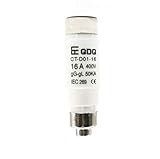 10x stk.PowMr 16A NEOZED Sicherungseinsatz Schmelzsicherung D01/D02