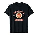 Dublin Castle Irland Kleeblatt Claddagh, Vintage T-S