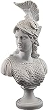 WQQLQX Statue Griechische Göttin der Kriegsstatue Athena Skulptur Weisheit und Gerechtigkeit Büste Figuren Home Decorations Desktop Dekoration Kunst Geschenke Skulp
