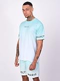 Project X Paris Gewaschenes T-Shirt mit Prägung