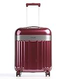 TITAN 4-Rad Handgepäck Koffer mit TSA Schloss, erfüllt IATA Bordgepäckmaß, Gepäck Serie Spotlight: Edler Bordgepäck Trolley in trendigen Farben, 831406-17, 55 cm, 37 Liter, Beet red (rot)