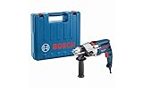 Bosch Professional 060117B570 GSB 19-2 RE Schlagbohrschrauber 240 V, Marineb