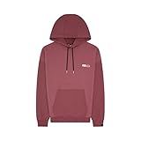 ellesse Herren Kapuzenpullover Nanga, Farbe:Dark pink, Größe:L