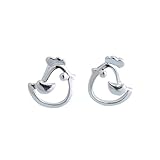 Helen de Lete Hahn Hähnchen 925 Sterling Silber Ohrring