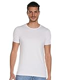 JACK & JONES Herren T-Shirt JJEBasic O-Neck Tee Herrenshirt Optical White S