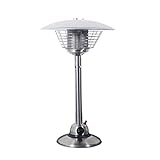 HOLPPO-URG Table Top Heizpilz, Kleingewerberaumheizung, 3 kW Edelstahl-Gasheizung URG