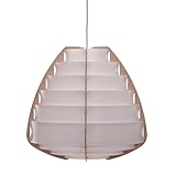 DESIGN DELIGHTS HÄNGELAMPE Nido | 43 cm, weiß, Kunststoff | Hängeleuchte, Deckenlampe, DIY Lamp