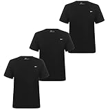 Reebok Herren Santo T-Shirt, Schwarz, L