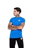11 Degrees Herren Core Muscle T-Shirt Skydiver Blau Gr. XS, blau - skydiver b